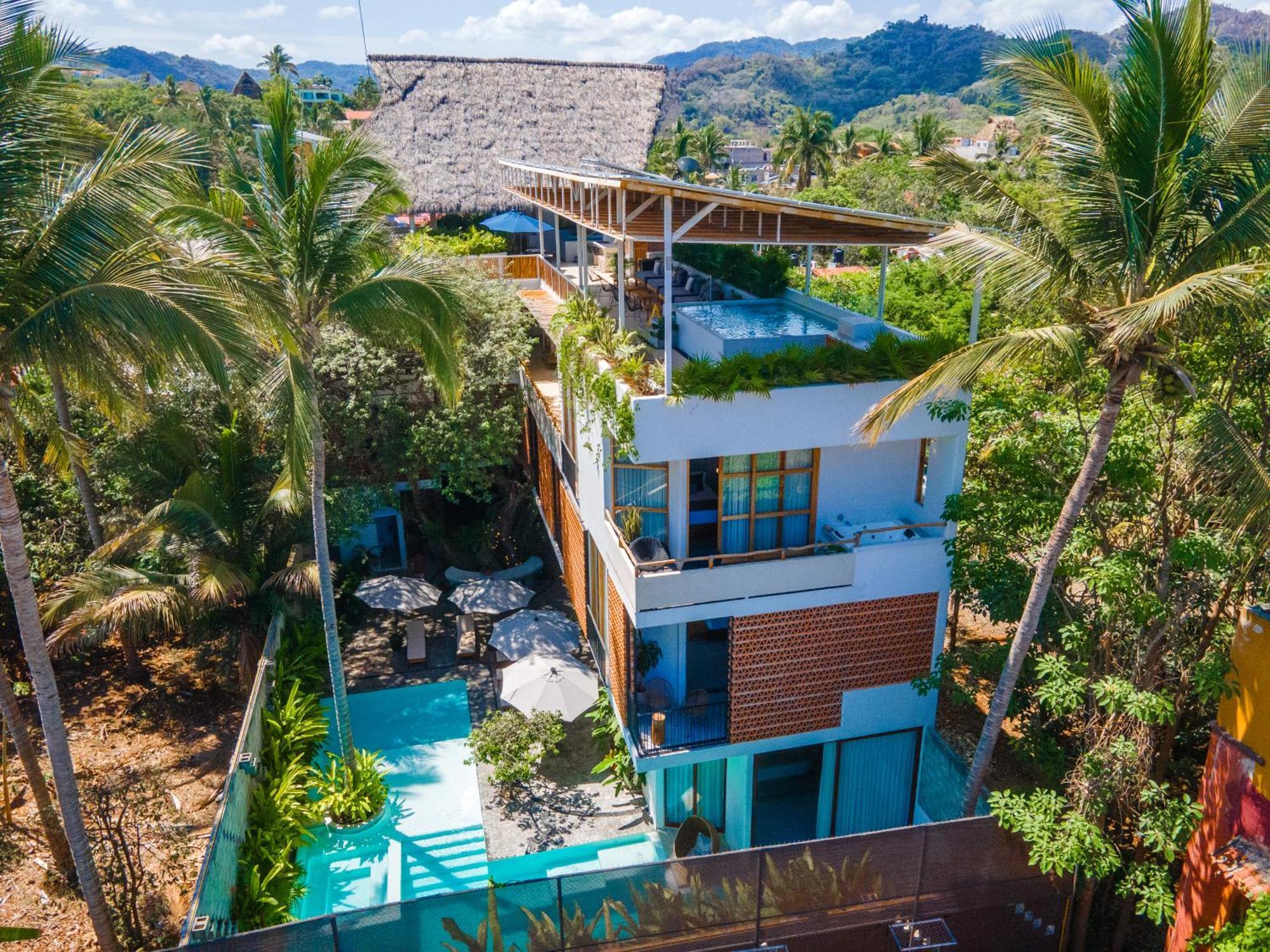 Agua De Luna Hotel Boutique, San Pancho Nayarit San Francisco  Luaran gambar
